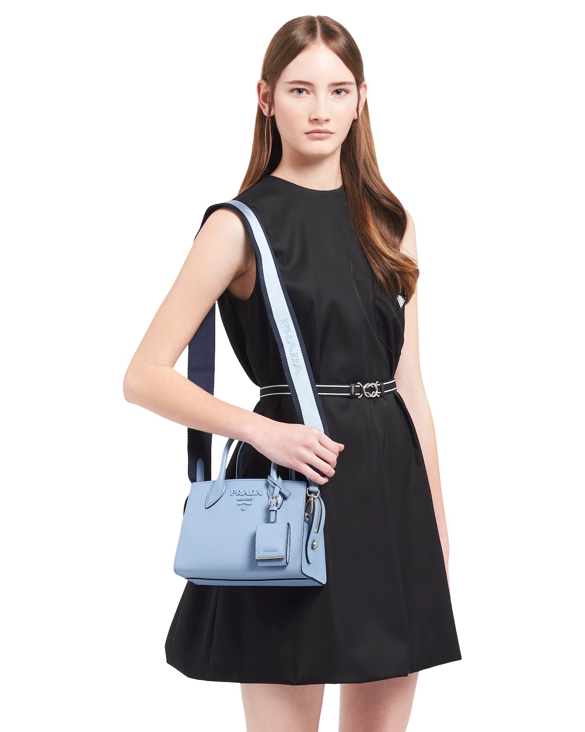 Saffiano Leather Prada Monochrome Bag - 2