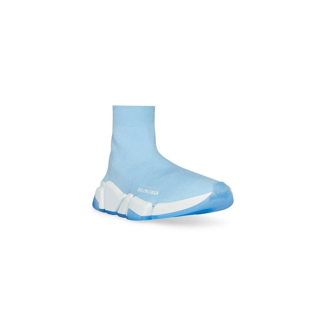 Women's Speed 2.0 Clear Sole Recycled Knit Sneaker in Indigo - 2