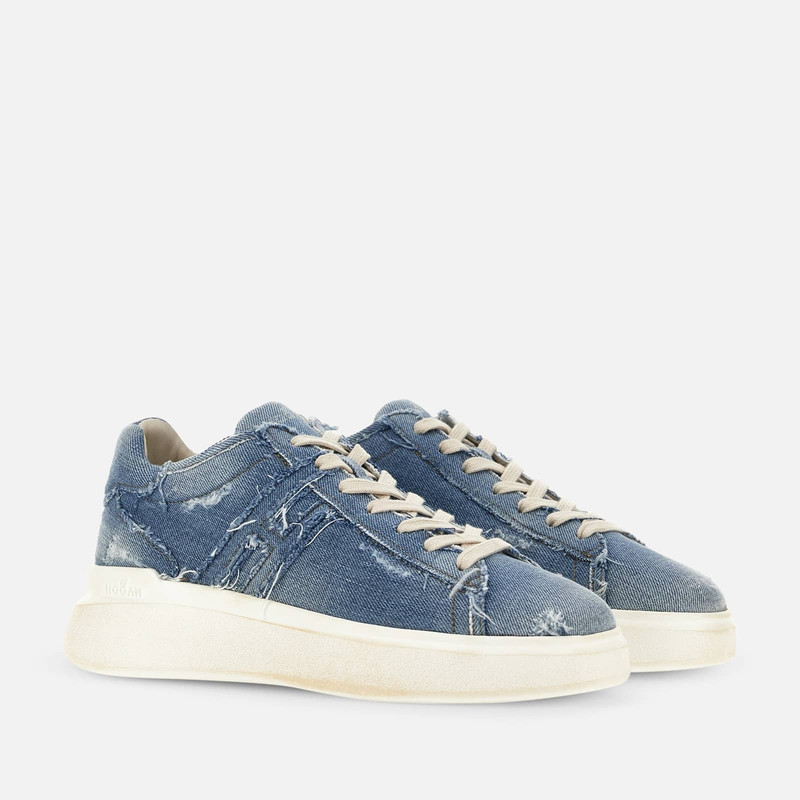 Sneakers Hogan H580 Light Blue 2