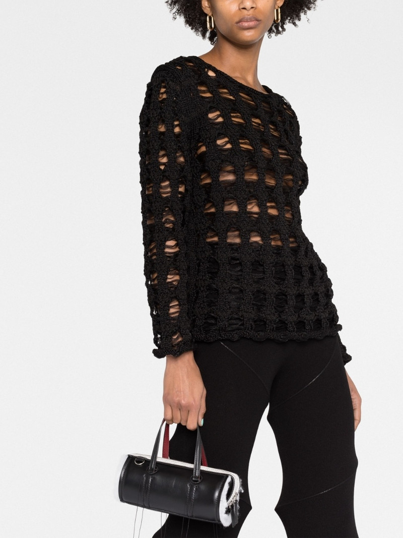 open-knit jumper 5