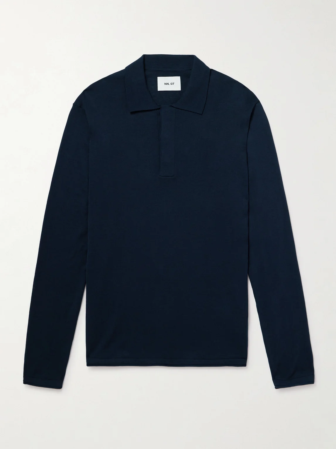 Sammy 60047 Cotton and Silk-Blend Polo Shirt - 1