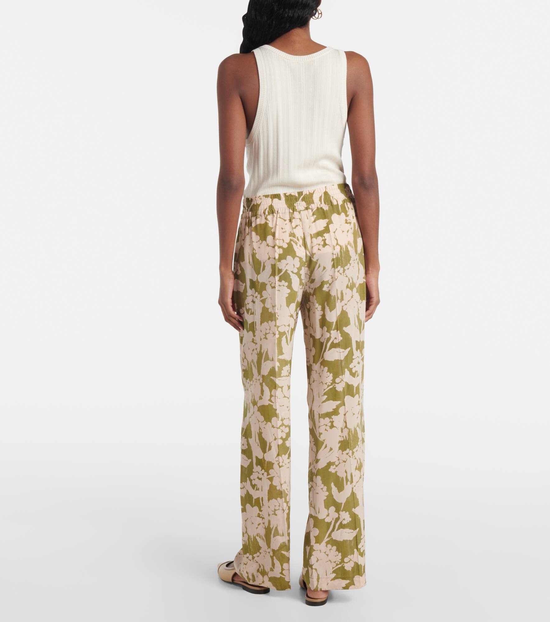 Silk pajama pants - 3