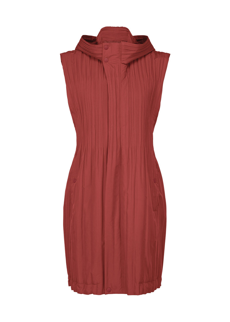 PADDED PLEATS COAT 1