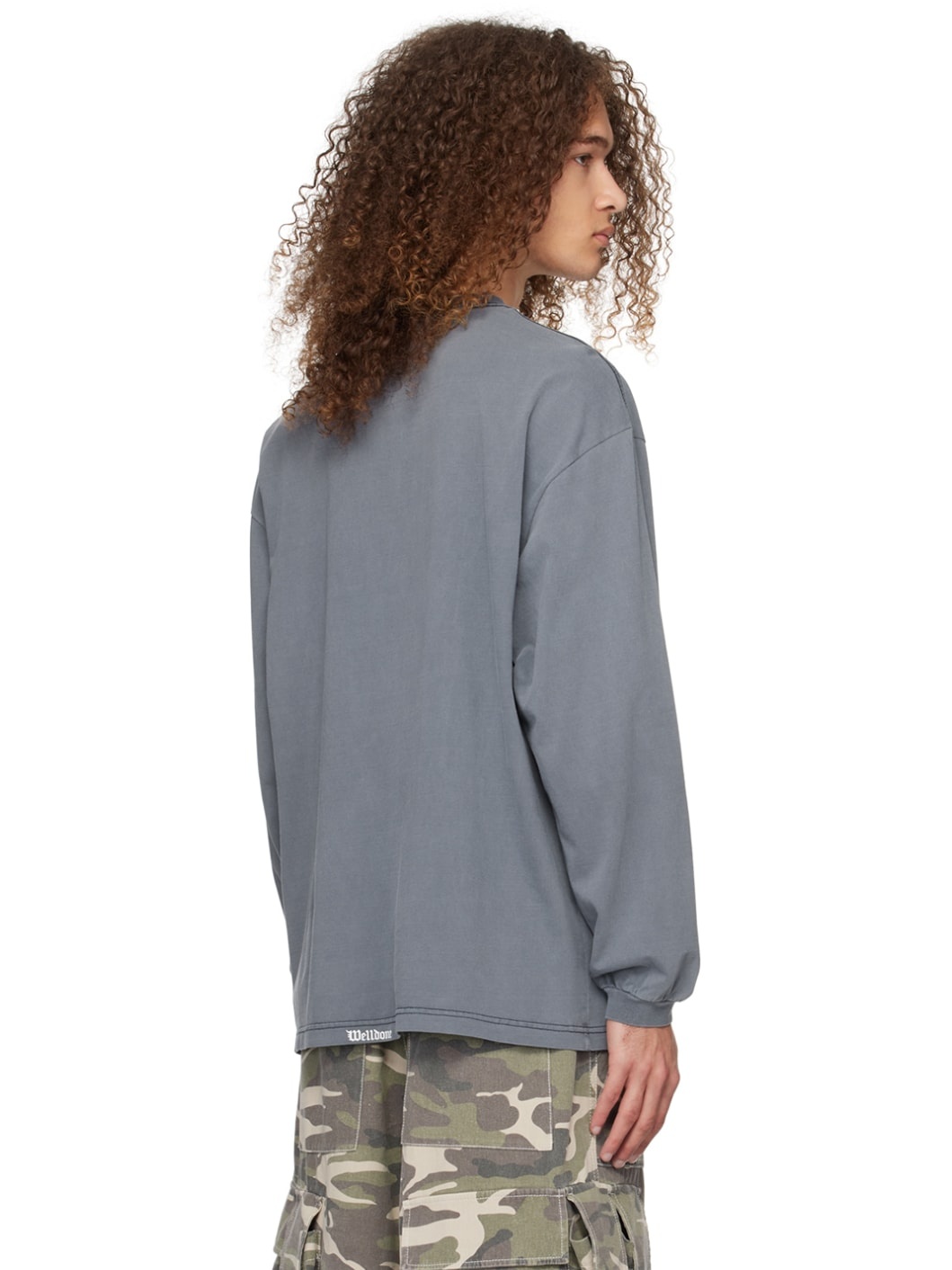 Navy Monster Long Sleeve T-Shirt - 3
