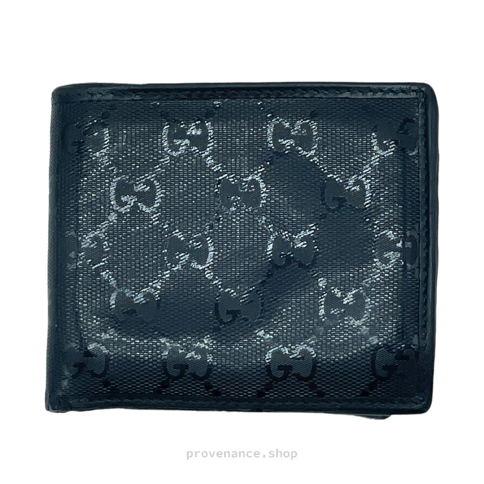 Gucci GG Supreme Bifold Wallet - Black - 1