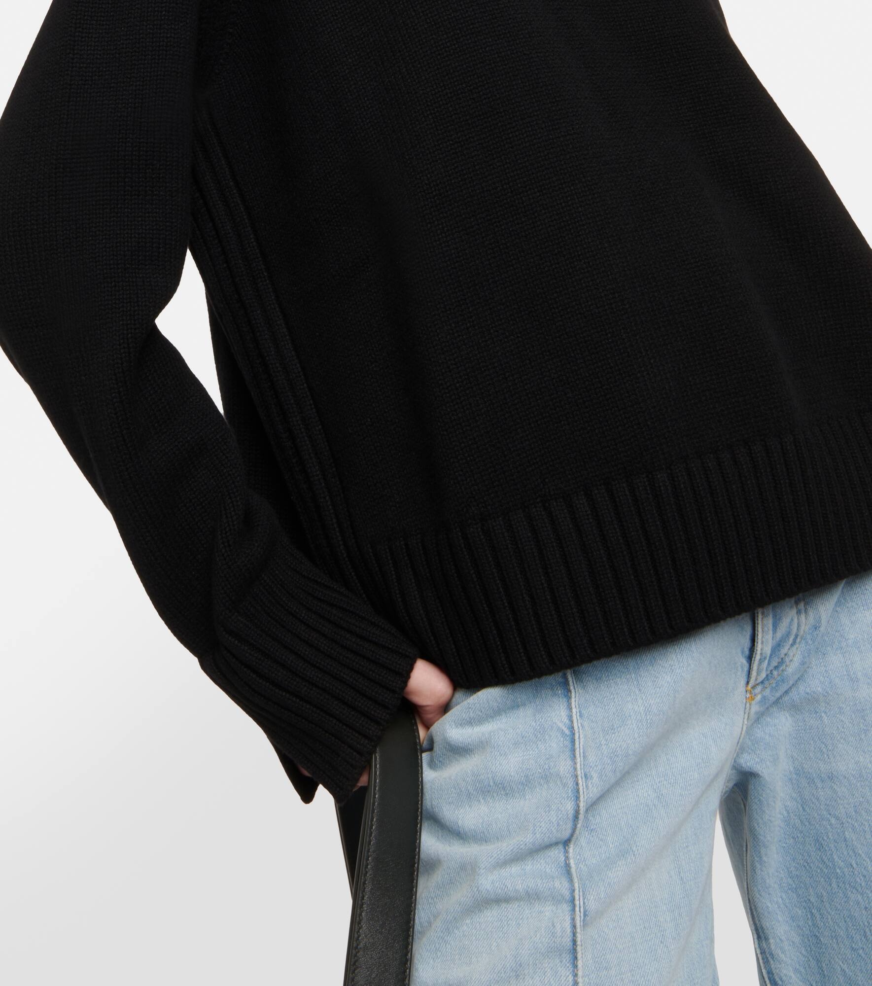 Cashmere turtleneck sweater - 5