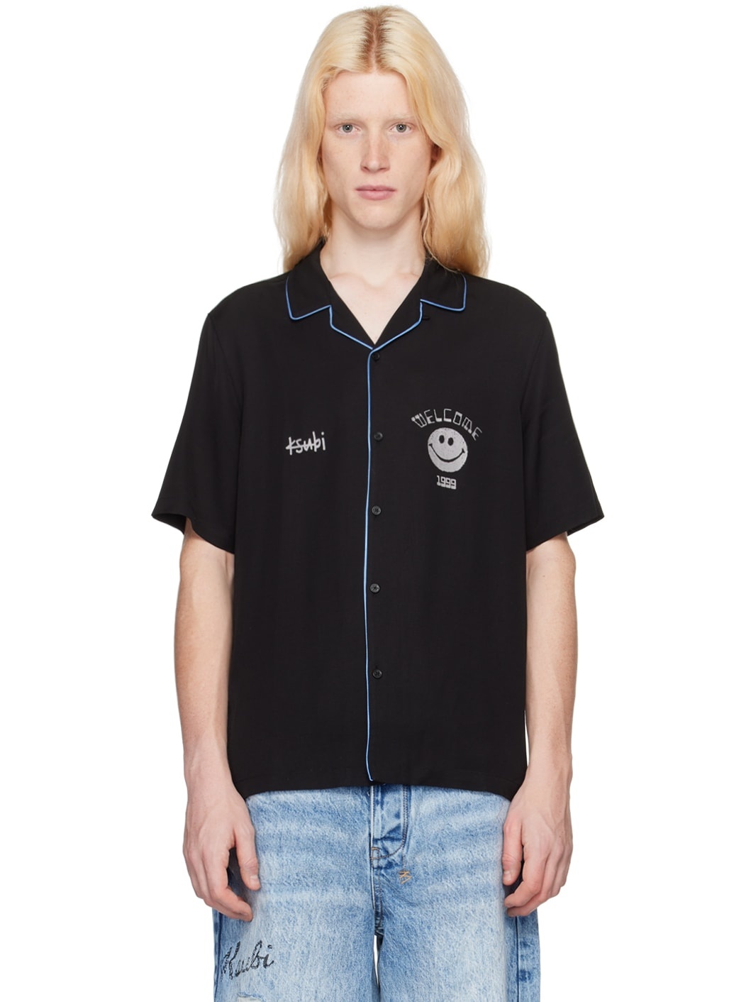 Black Zine Resort Shirt - 1