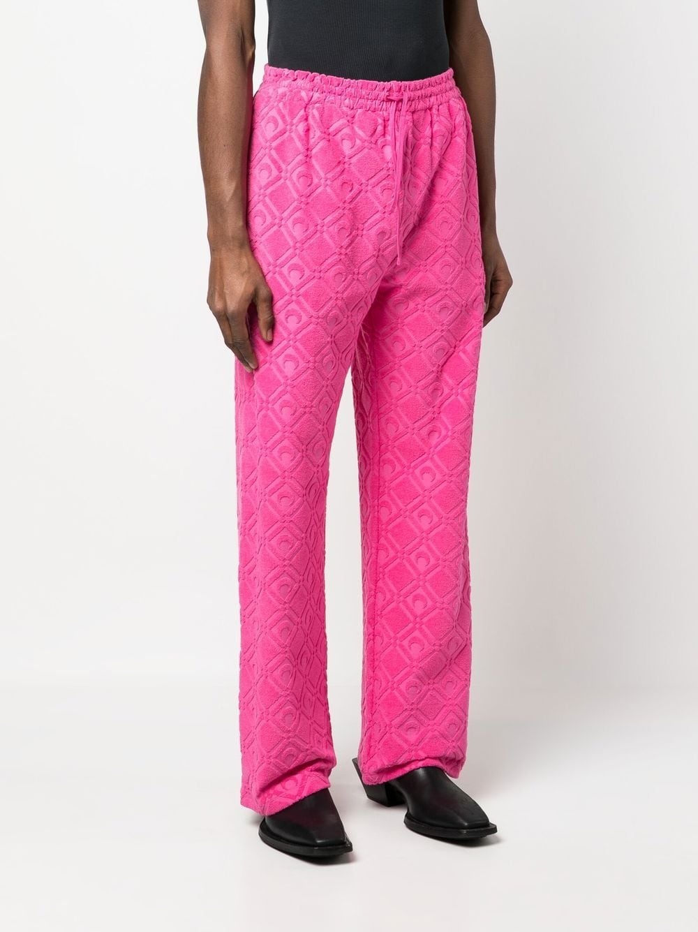 Moon jacquard track pants - 3