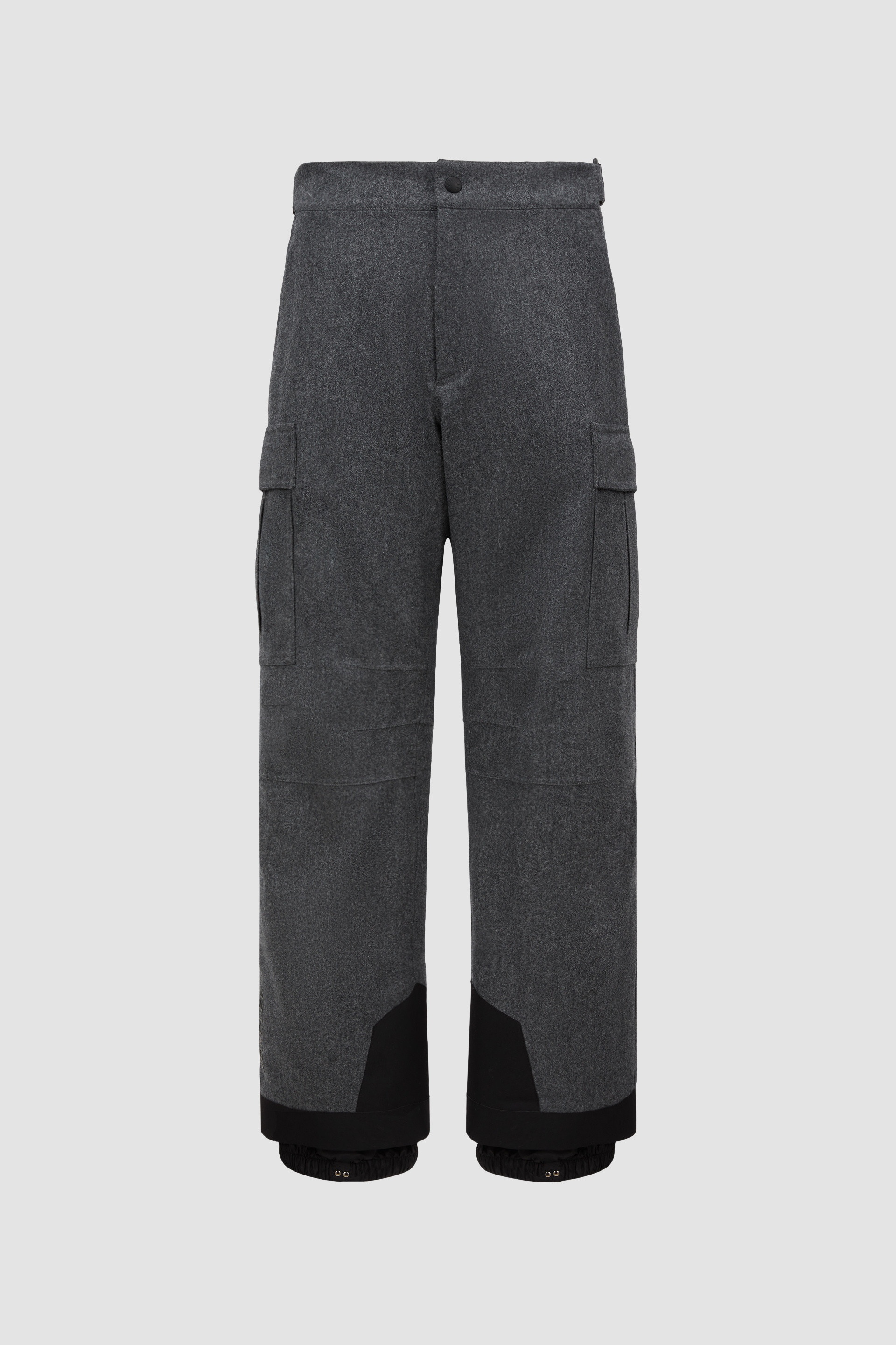 Padded Technical Wool Ski Pants - 1