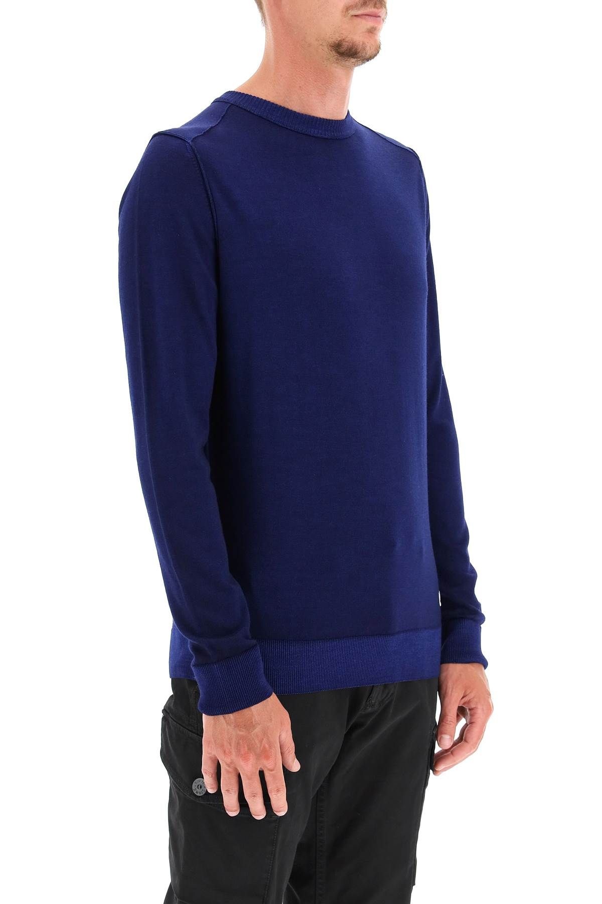 WOOL SWEATER WITH CREWNECK - 3