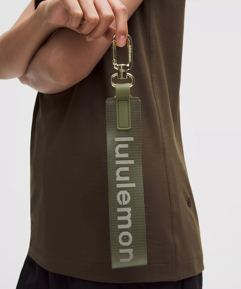 lululemon Never Lost Keychain outlook