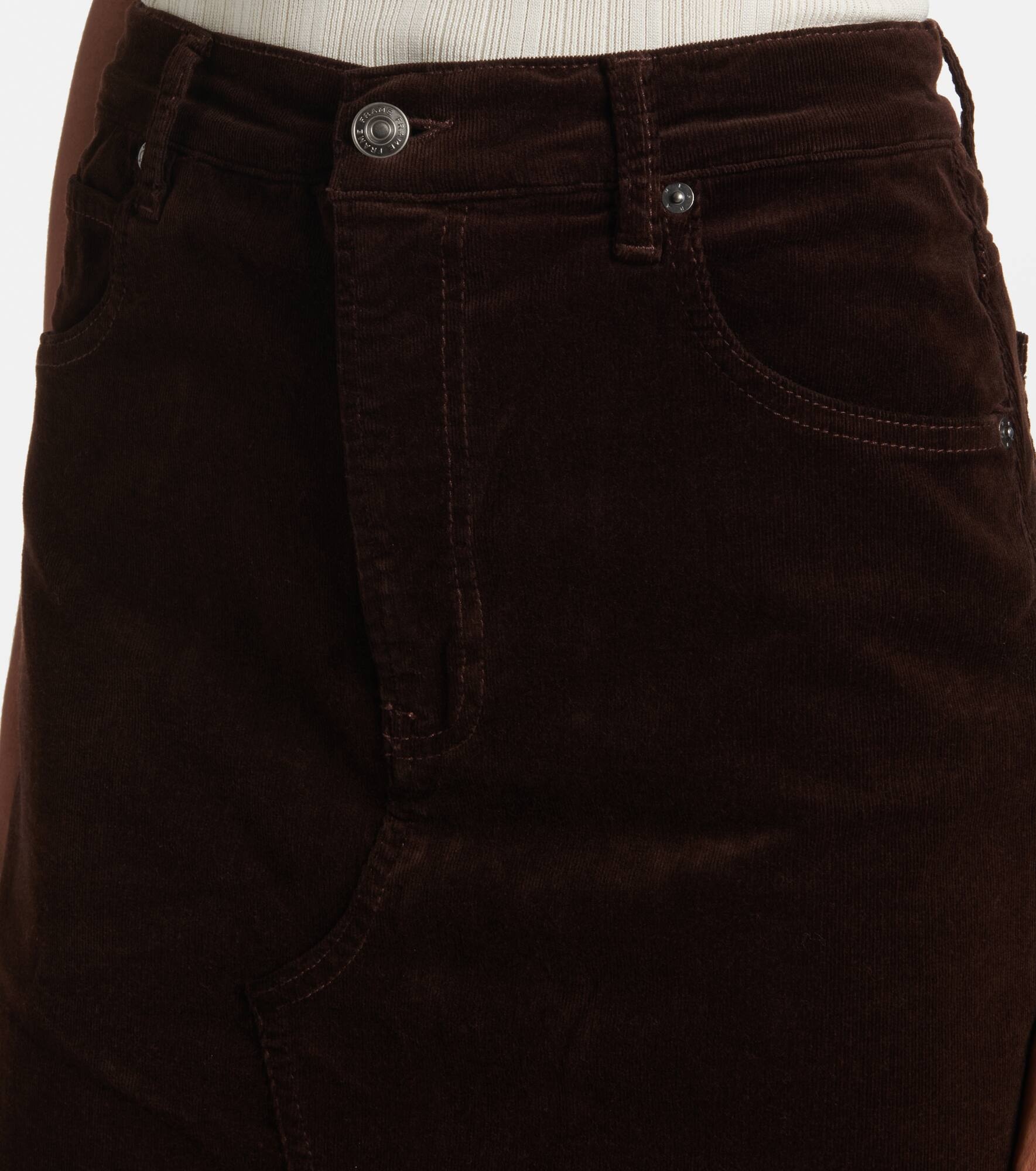 The Cord corduroy midi skirt - 4
