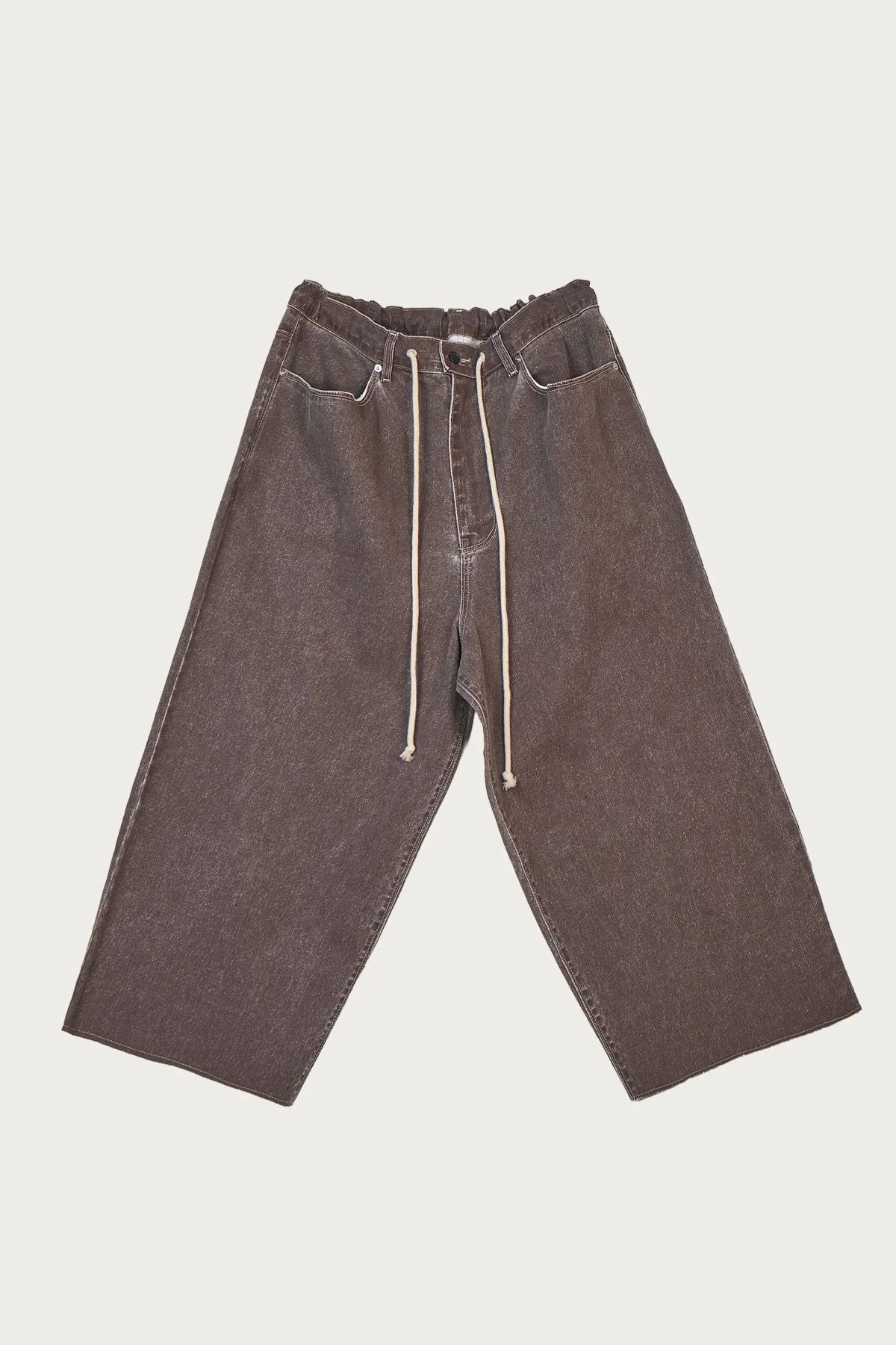 Big Jeans - Brown Coated Twill - 1