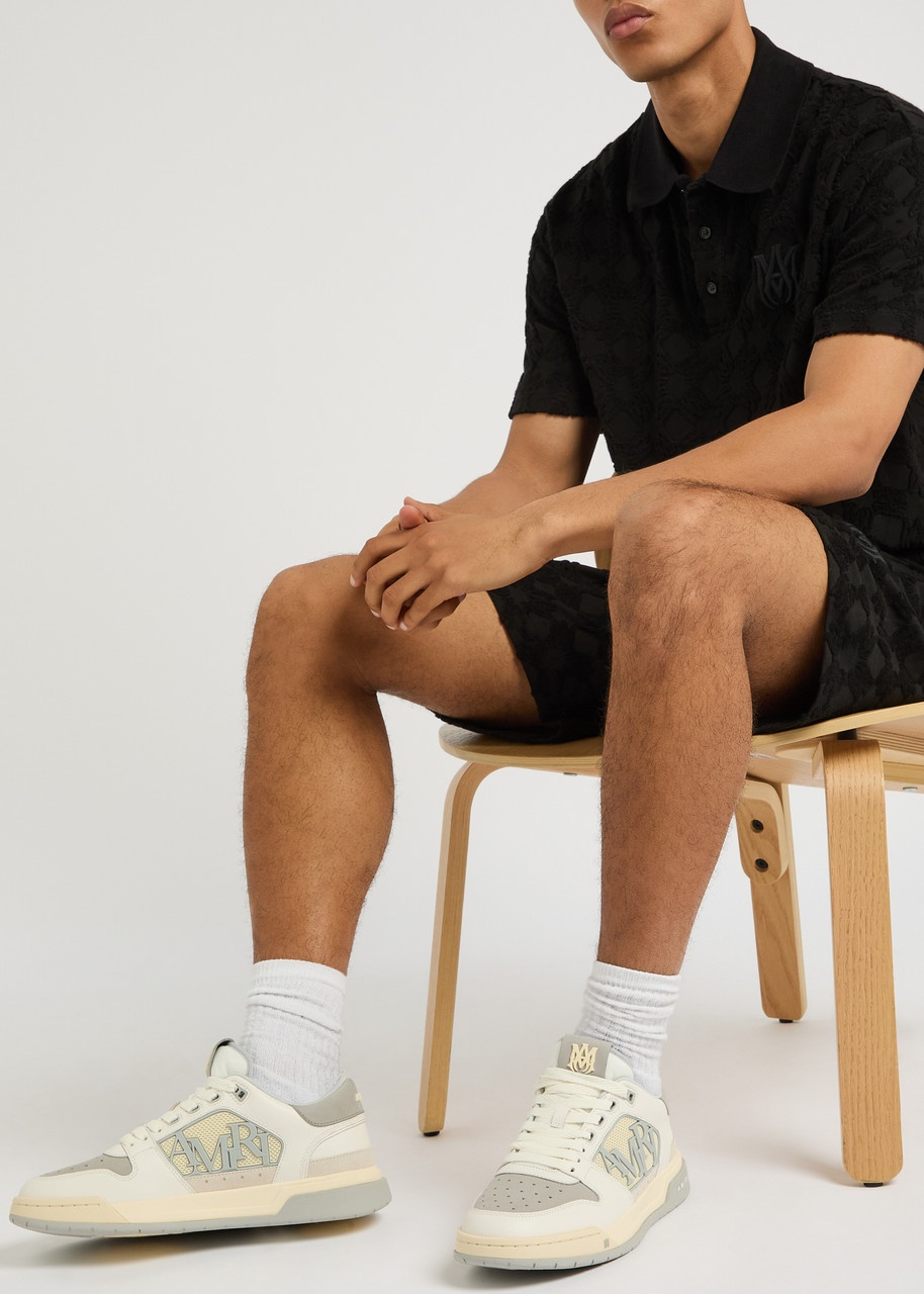 Amiri Classic Panelled Grained Leather Sneakers - 5
