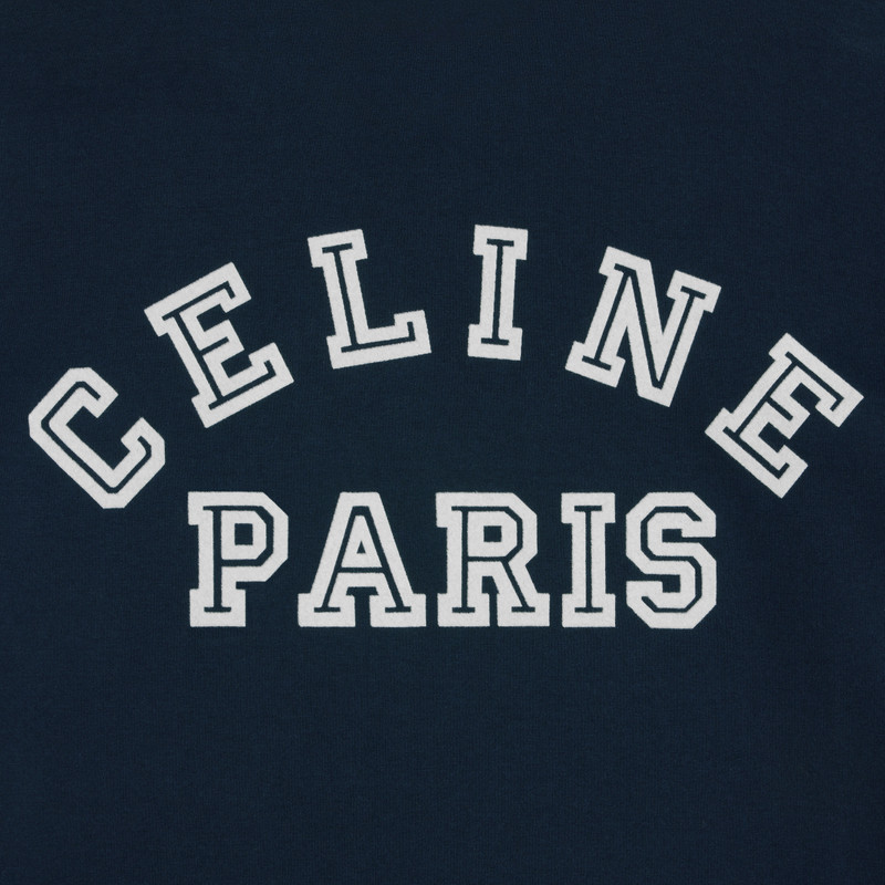celine paris T-shirt in cotton jersey 4