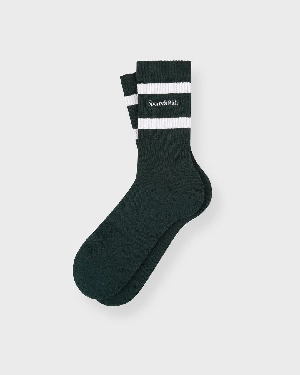 Socks Serif Logo Vit/grön ONESIZE - 1
