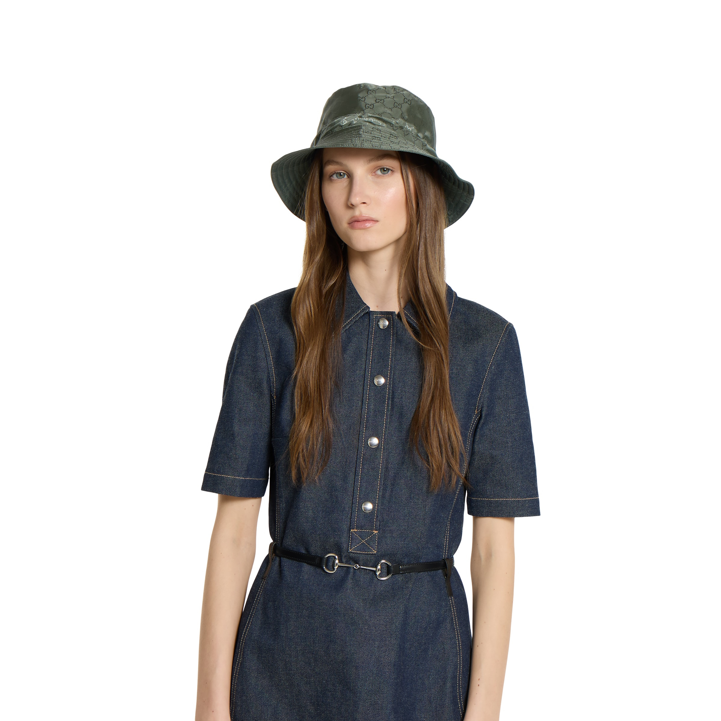 Reversible GG nylon bucket hat - 3