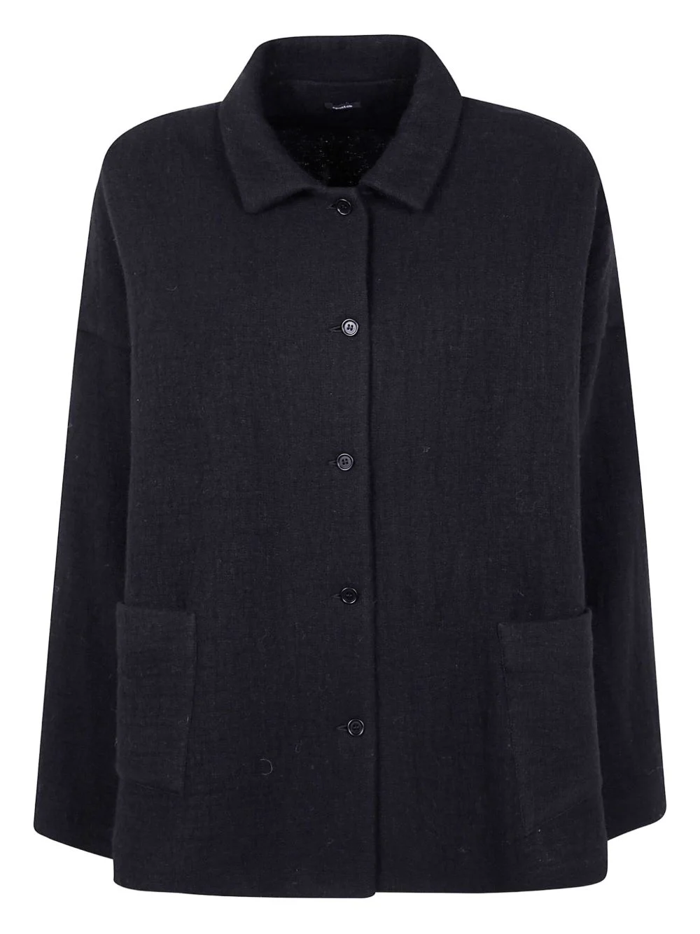 patch-pocket button-front jacket - 1