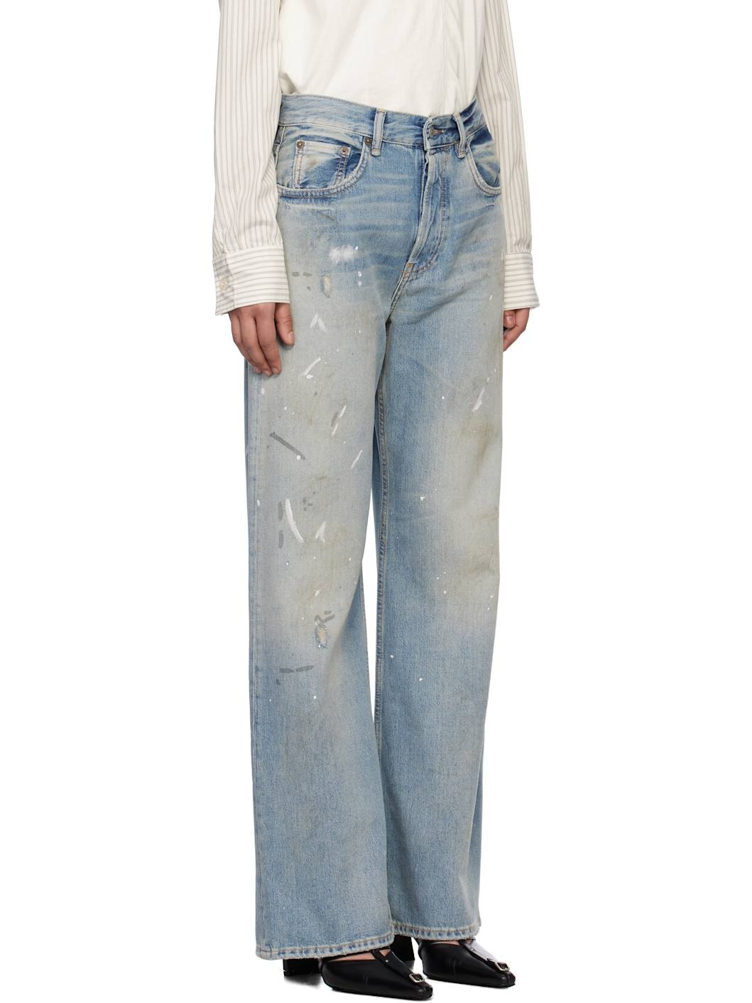 Blue Loose Fit 2021F Jeans - 2