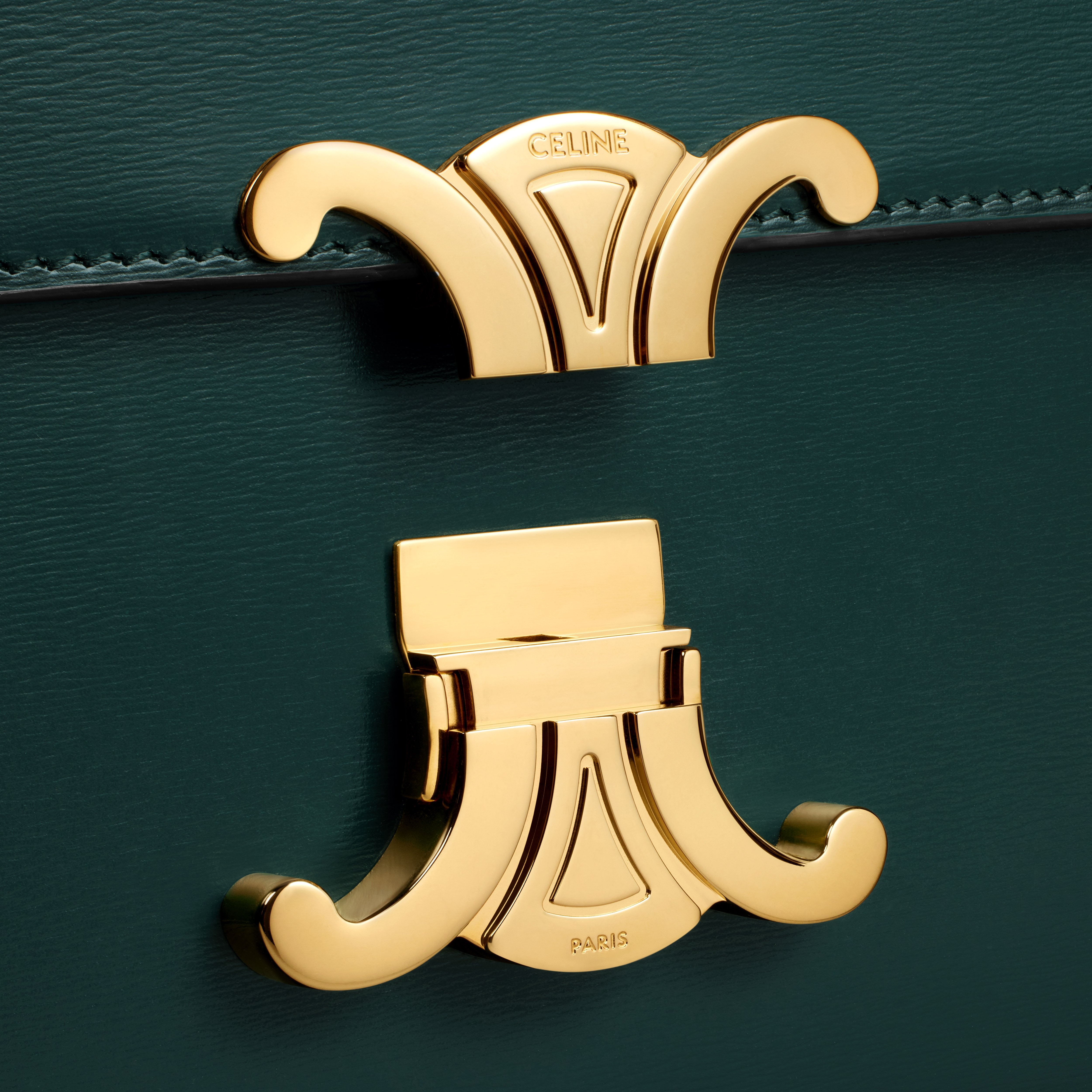Teen Triomphe Bag in shiny calfskin - 5