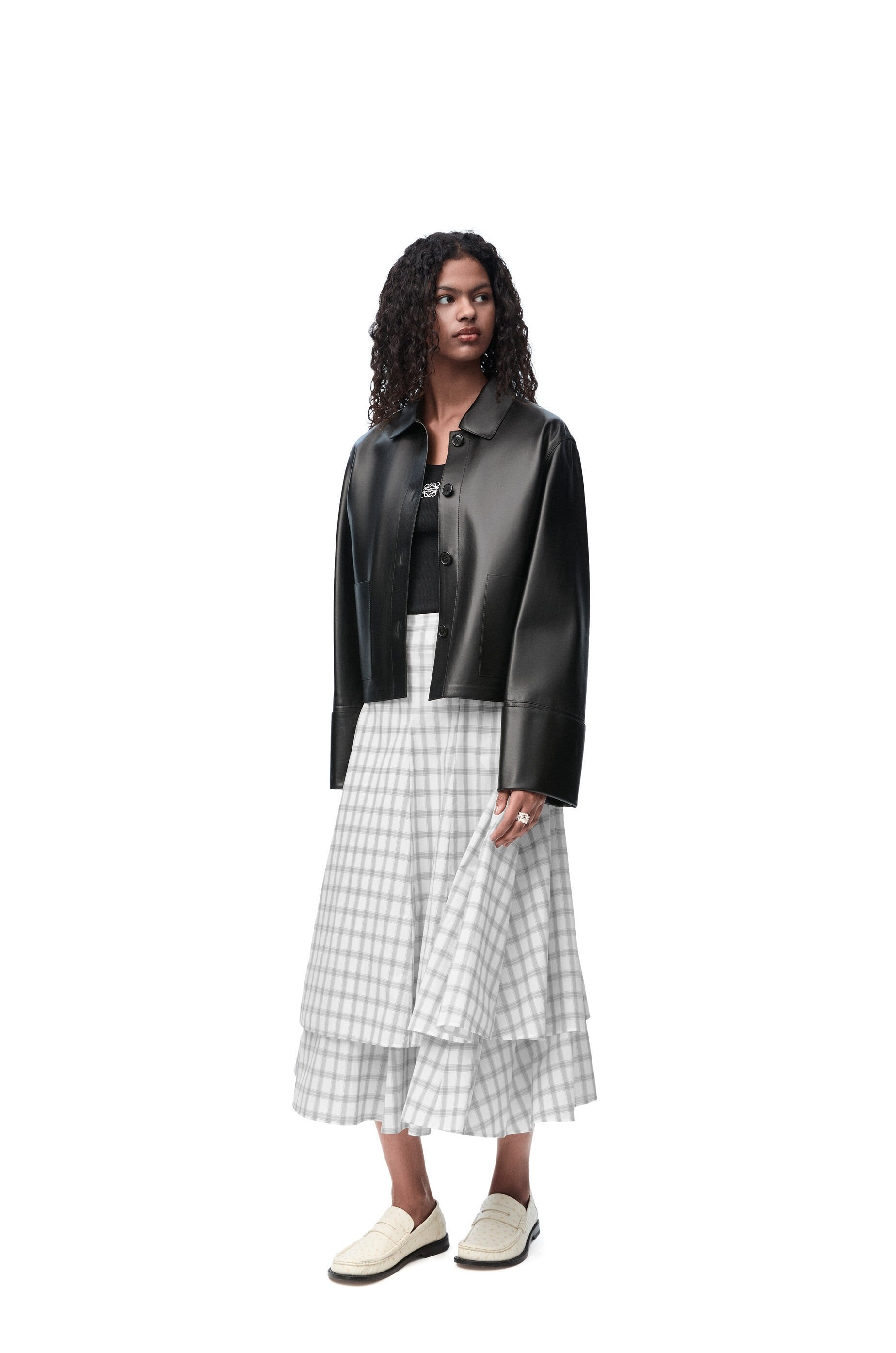 Double layer skirt in cotton - 2