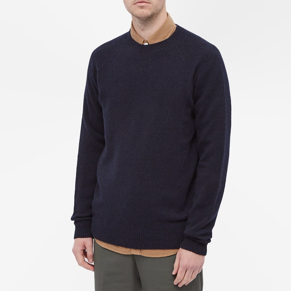 Sunspel Lambswool Crew Knit - 3