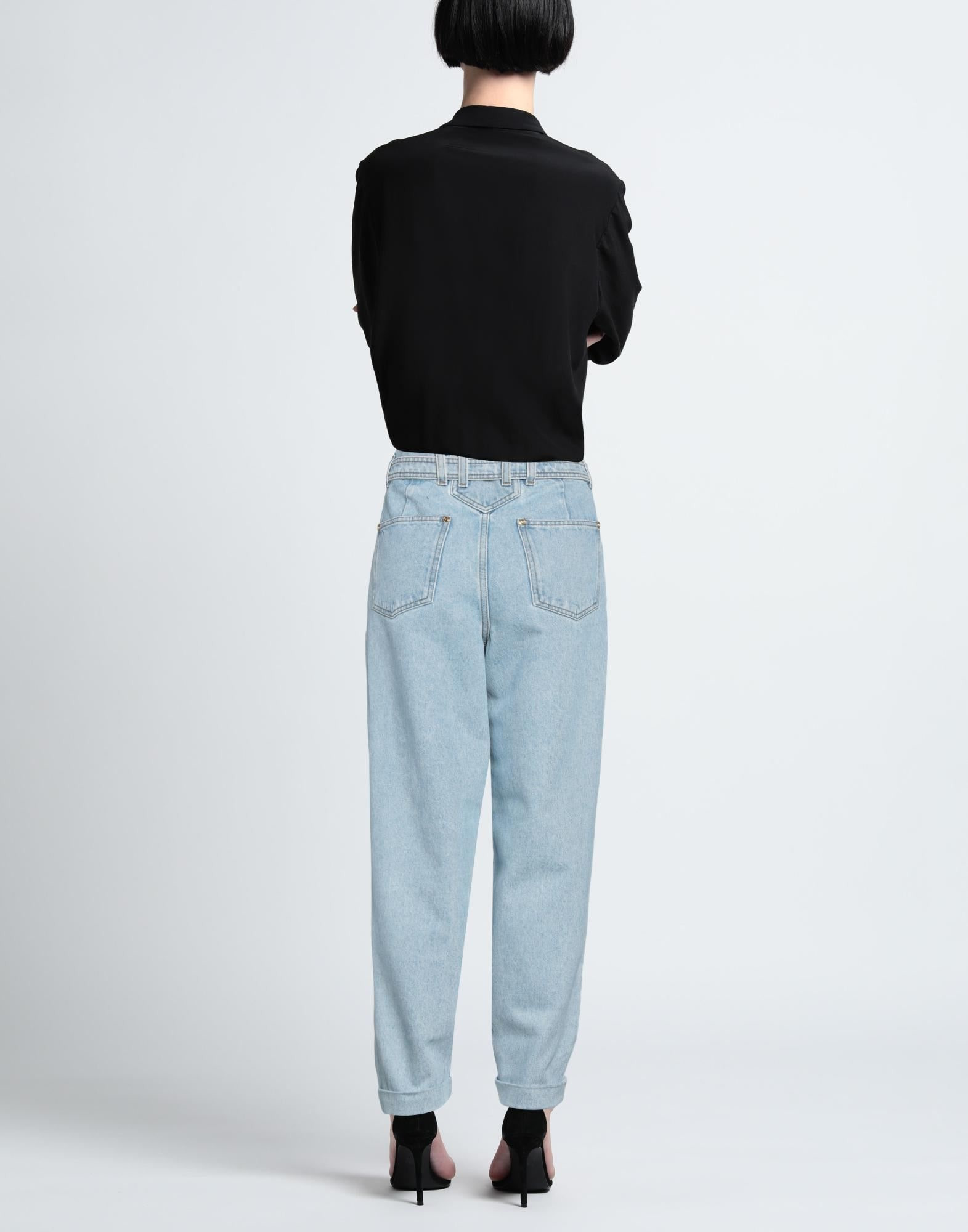 Blue Women's Denim Pants - 3