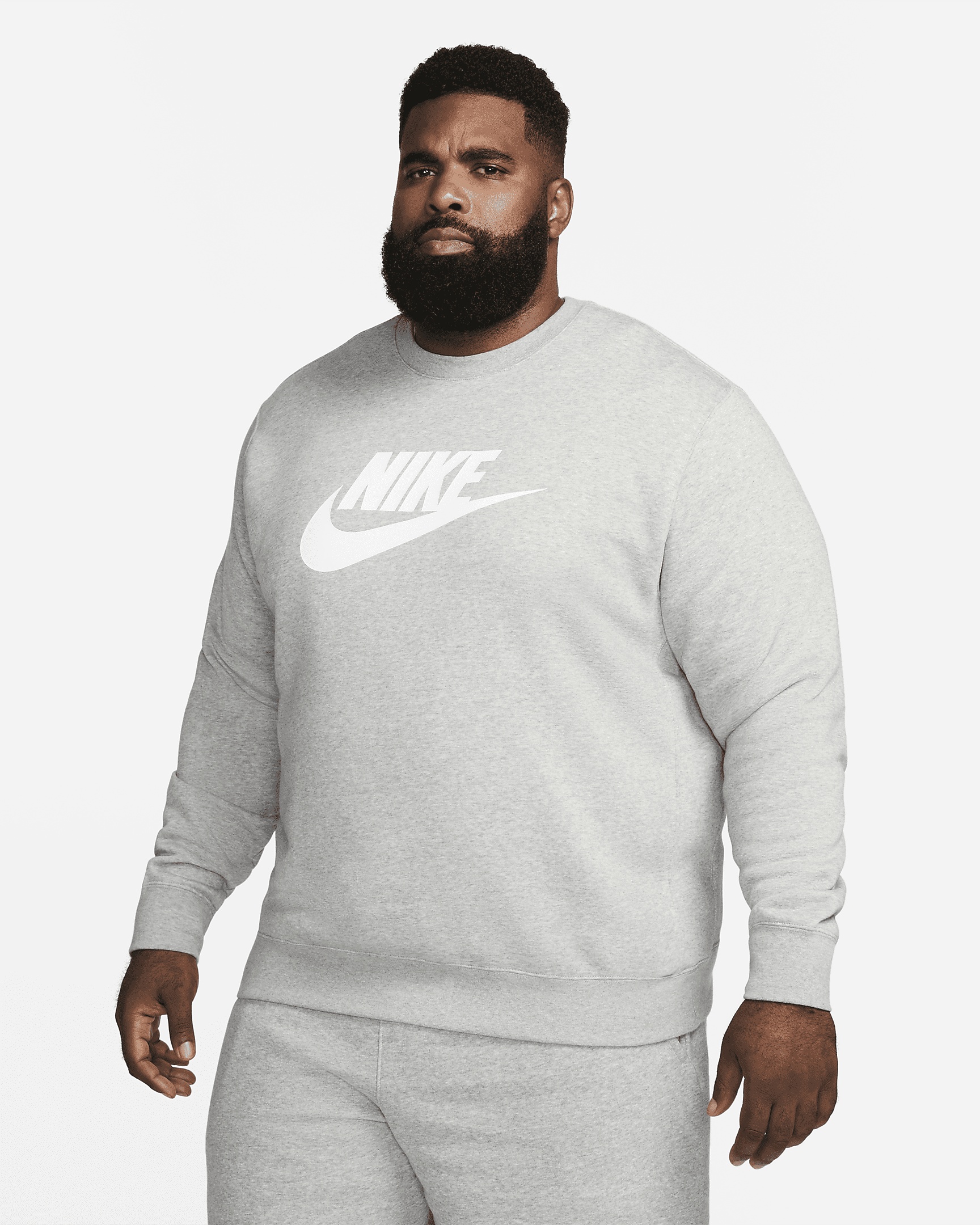 Nike Sportswear Club Fleece Men's Graphic Crew - 5