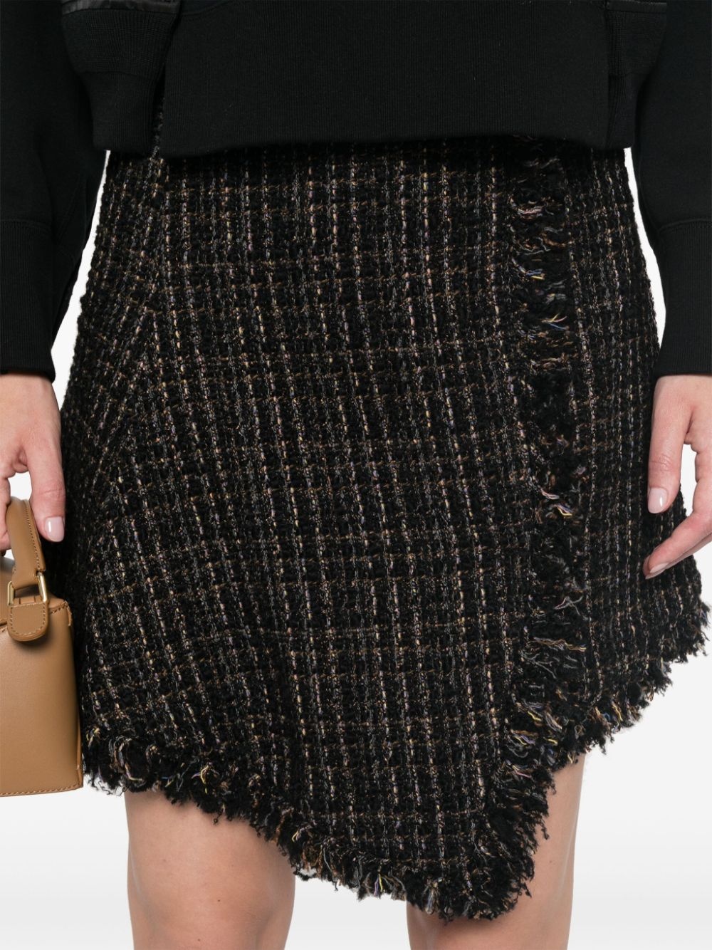 asymmetric mini skirt - 5