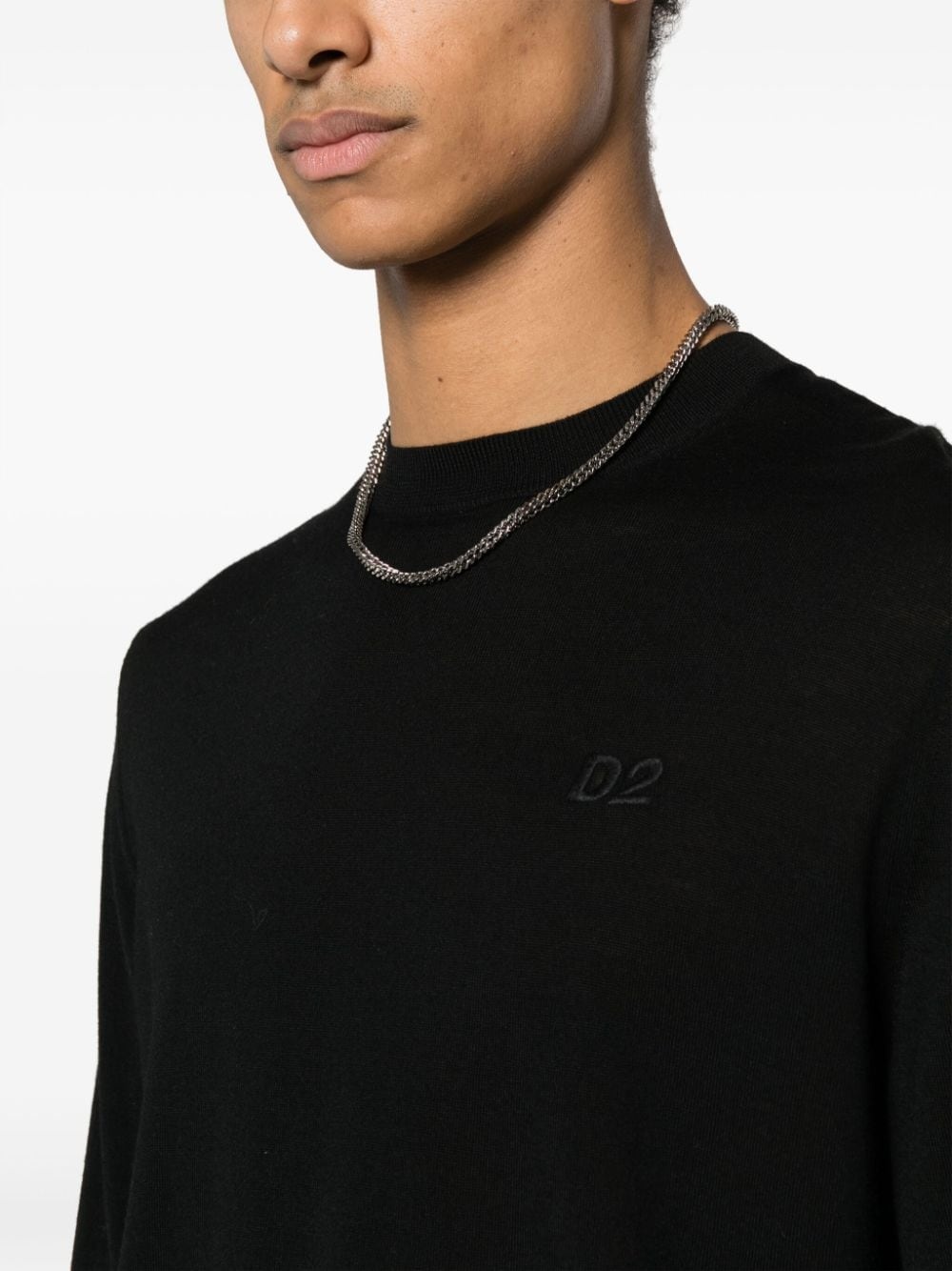 D2 virgin wool jumper - 5