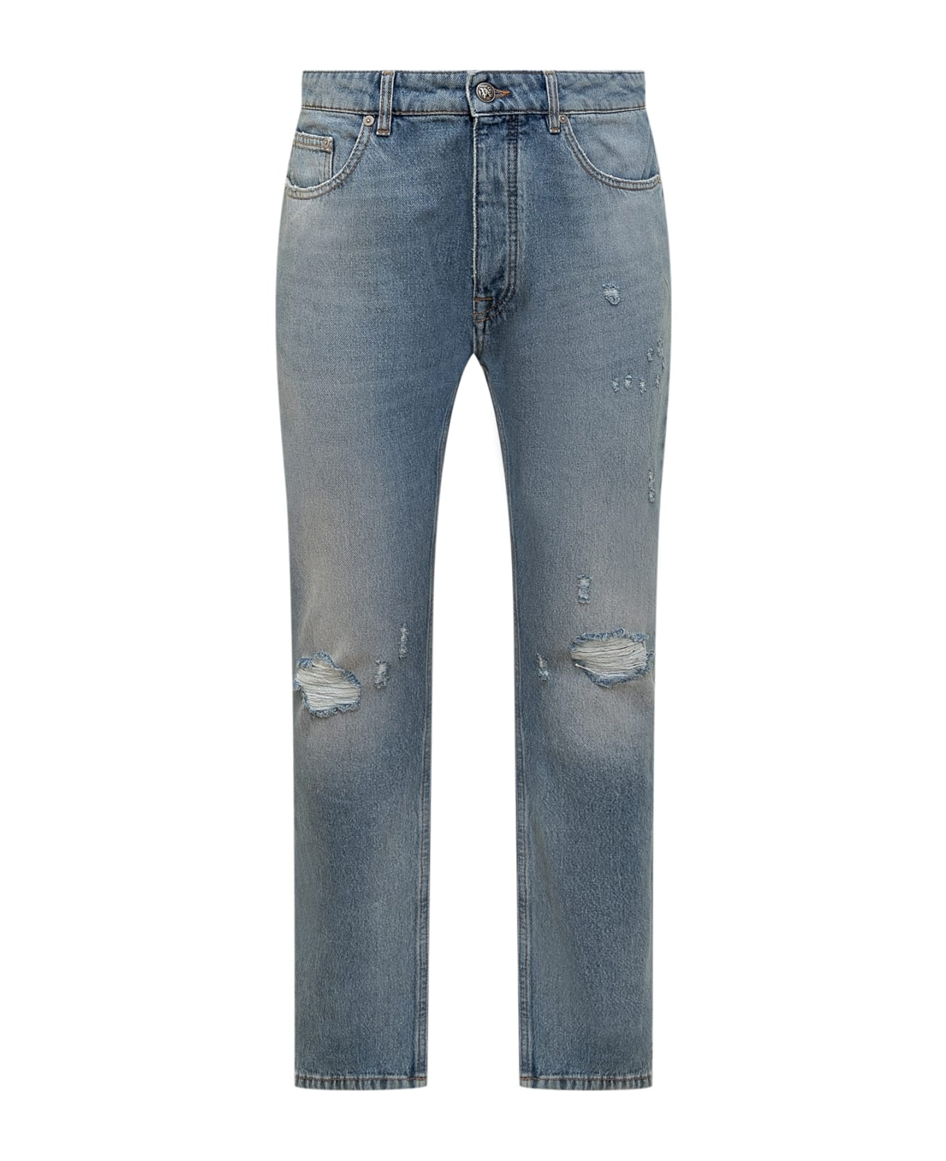 Jeans With Pa Monogram - 1