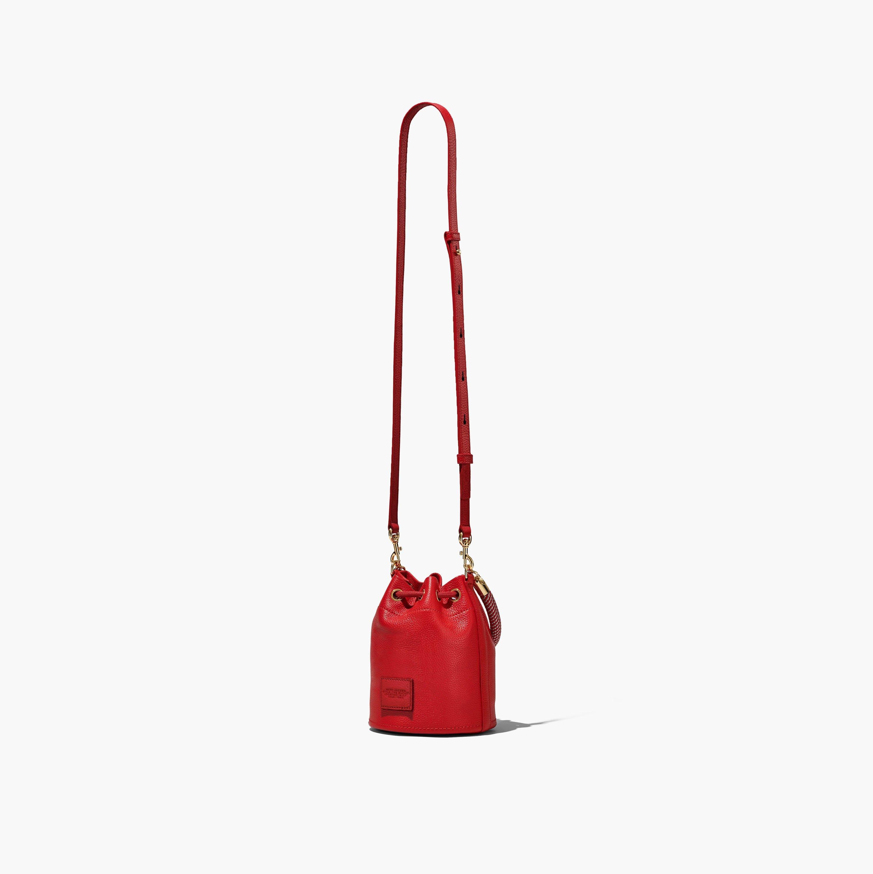 THE LEATHER MICRO BUCKET BAG - 3