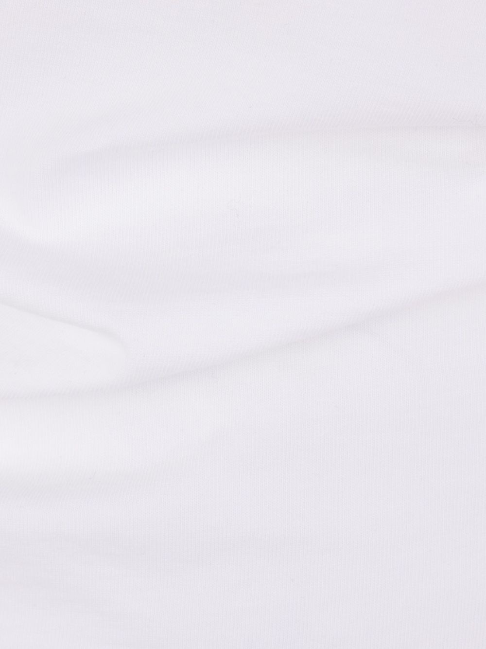 asymmetrical cotton T-shirt - 4