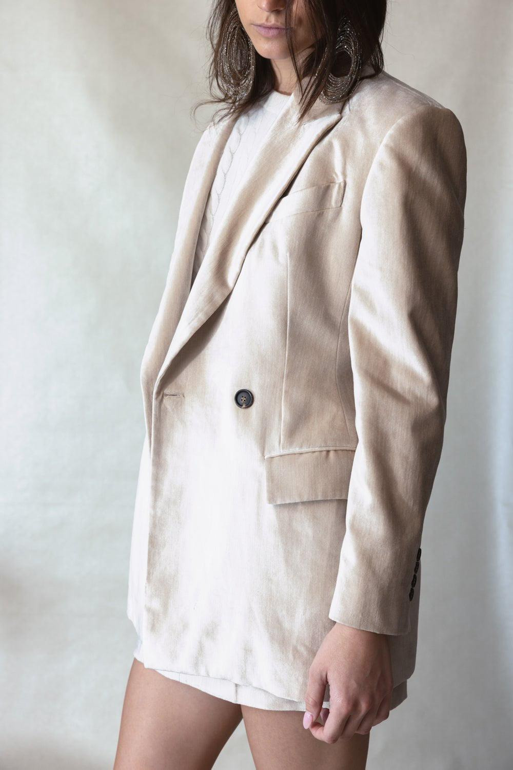 Asymetrical Detaiil Jacket - 4