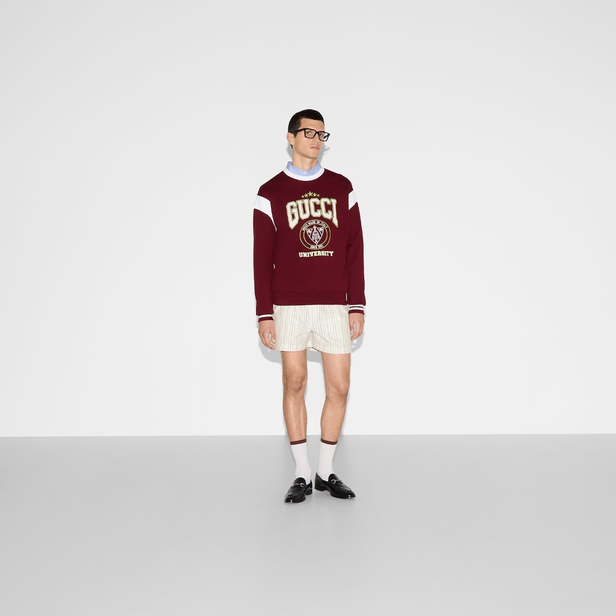 Embroidered cotton jersey sweatshirt - 2