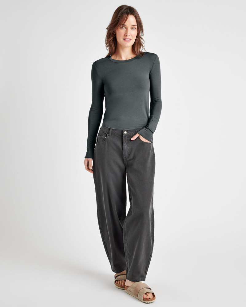 Bamboo Blend Long Sleeve Tee 4