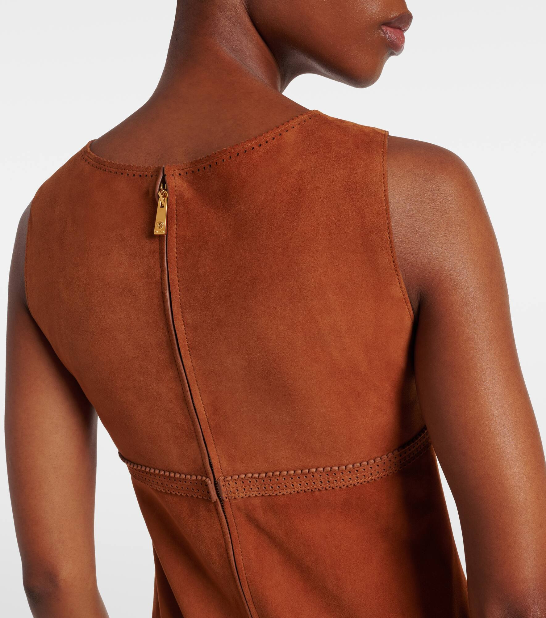 Suede minidress - 6