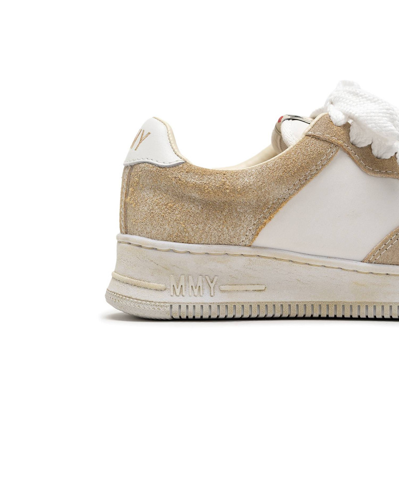 "ROSY" OG Sole Mix Material Low-top Sneaker 10