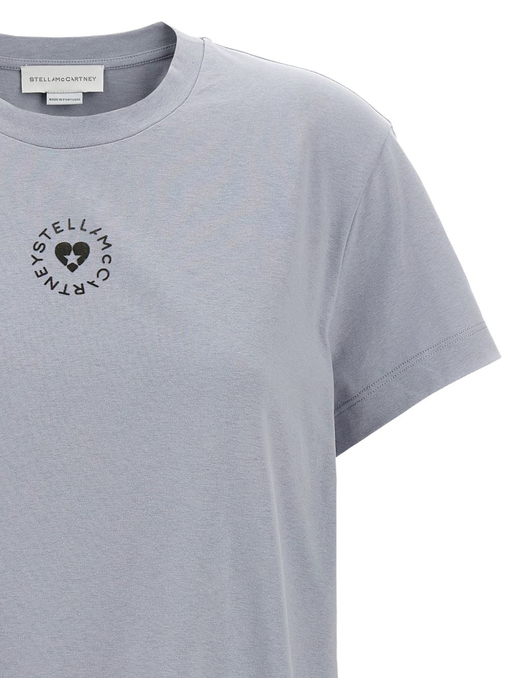 logo-print crew-neck T-shirt - 4
