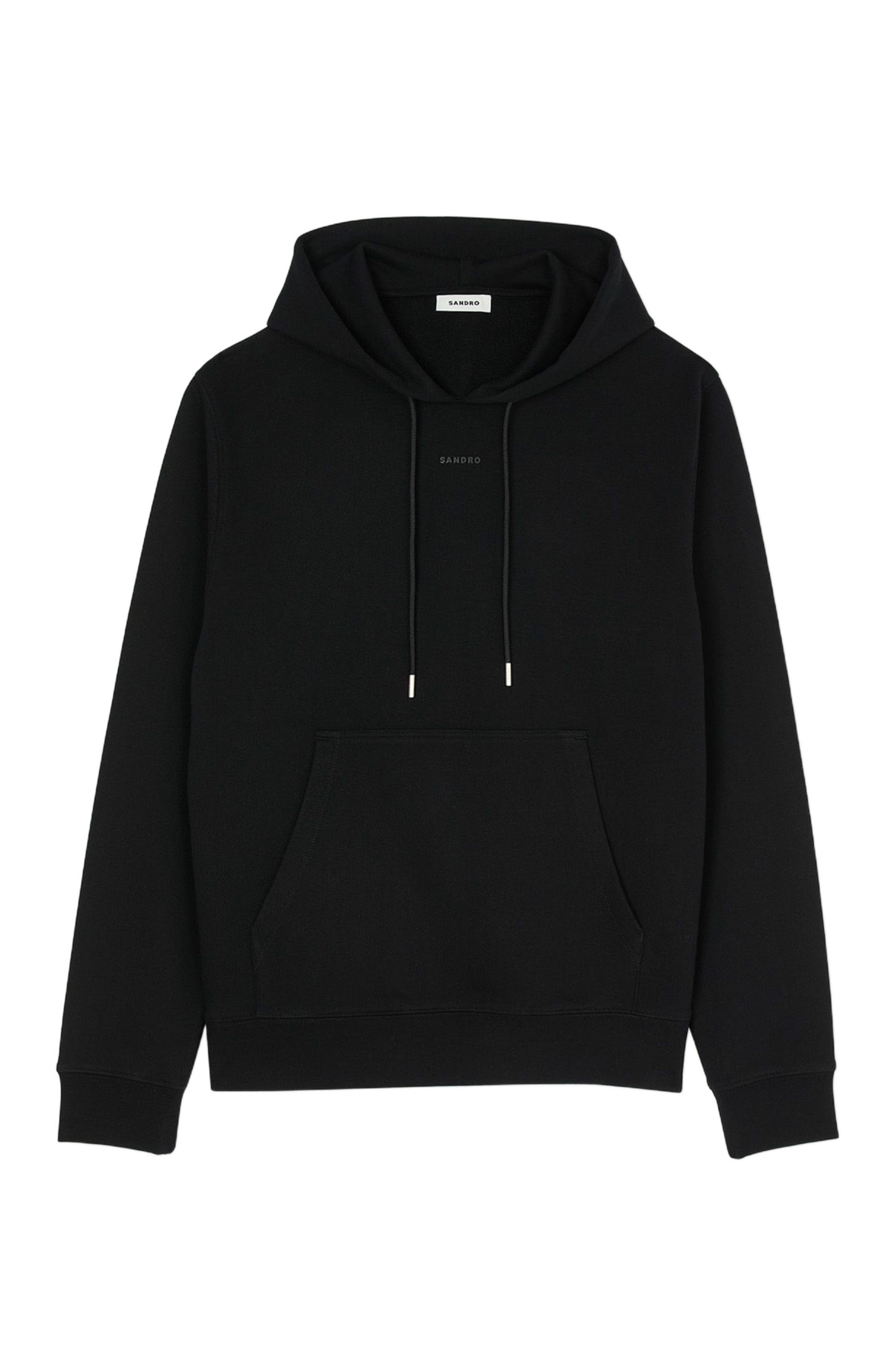 SANDRO Logo hoodie in Black at Nordstrom - 5