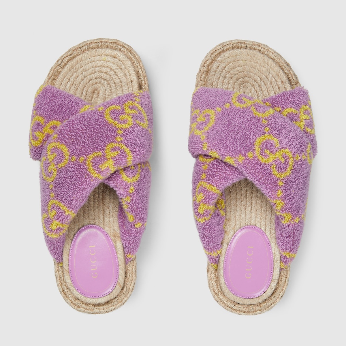 【GUCCI】 GG Slider Sandal Women's slide sandal with Horsebit in beige and dark brown