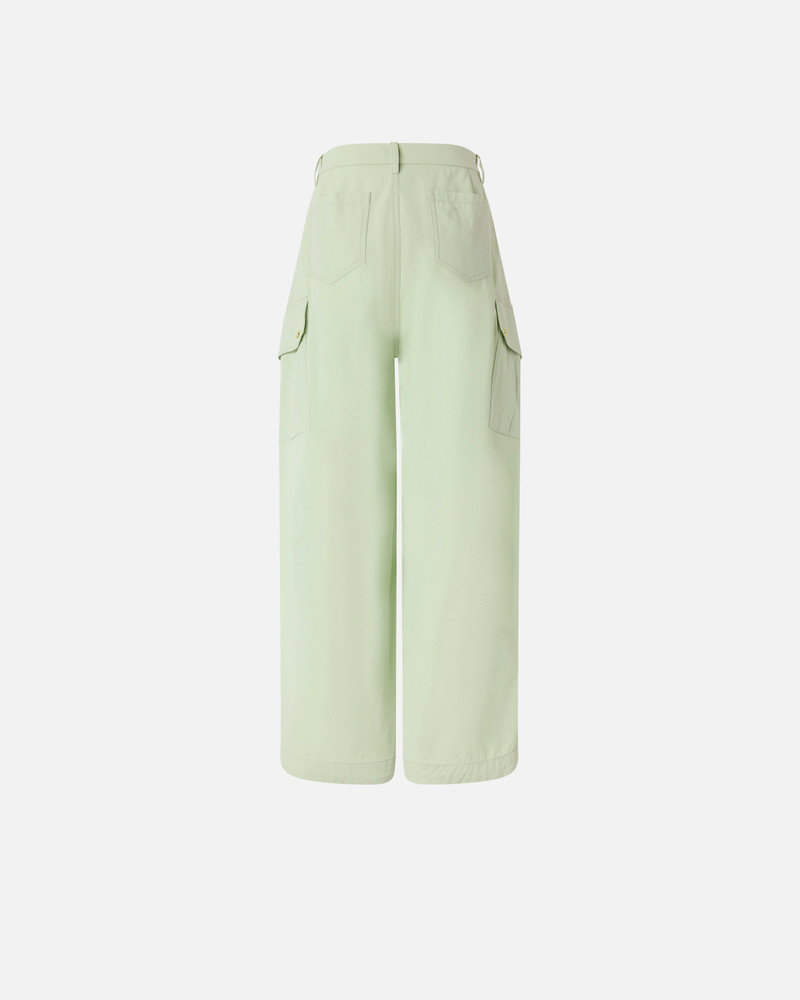PINKO FLOWING COTTON TROUSERS outlook