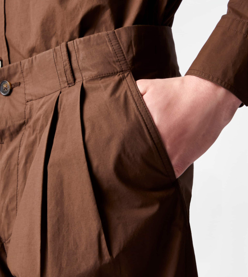 CARROT PANTS - BROWN 3