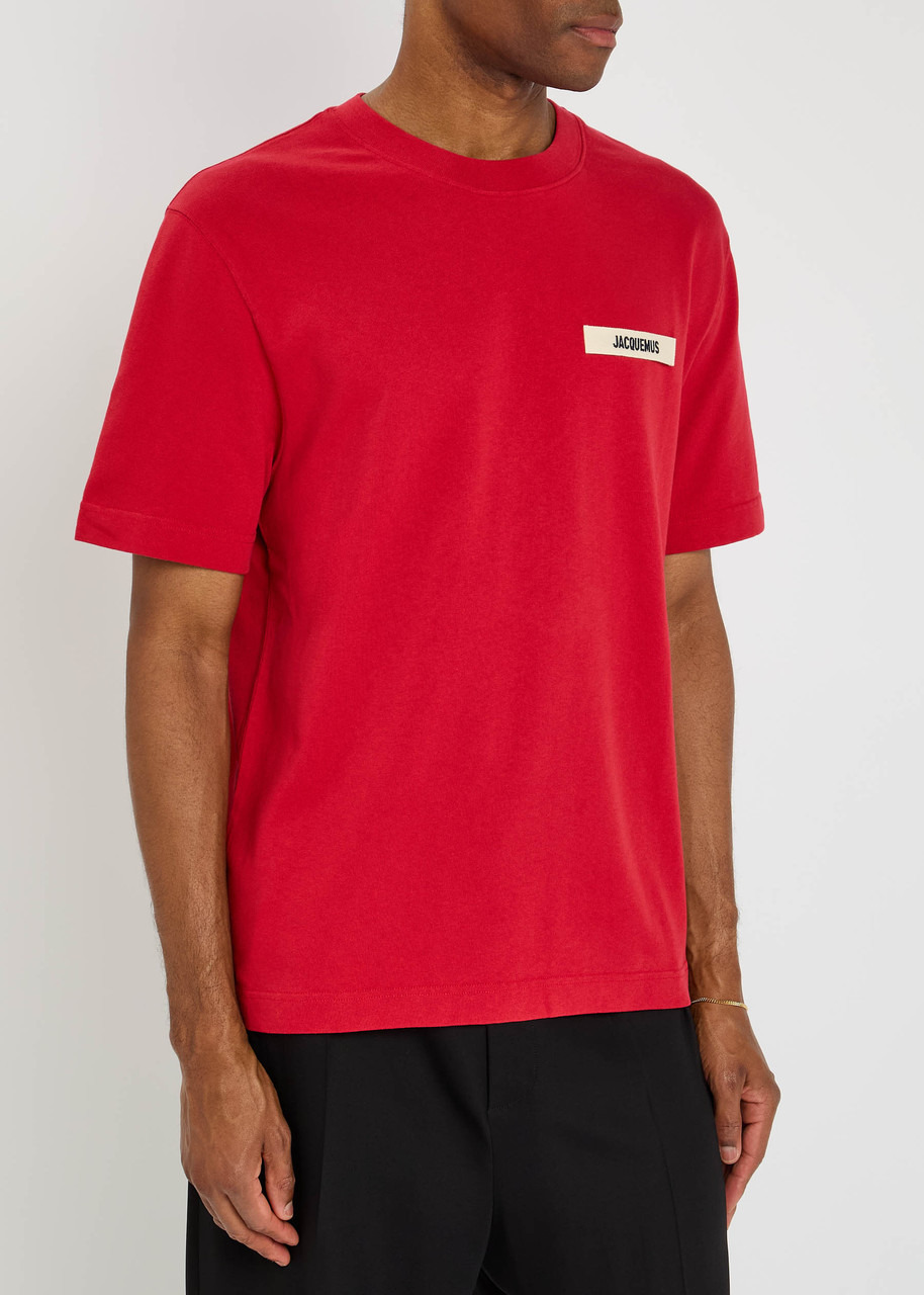 Jacquemus Le T-shirt Gros Grain Cotton T-shirt - 2