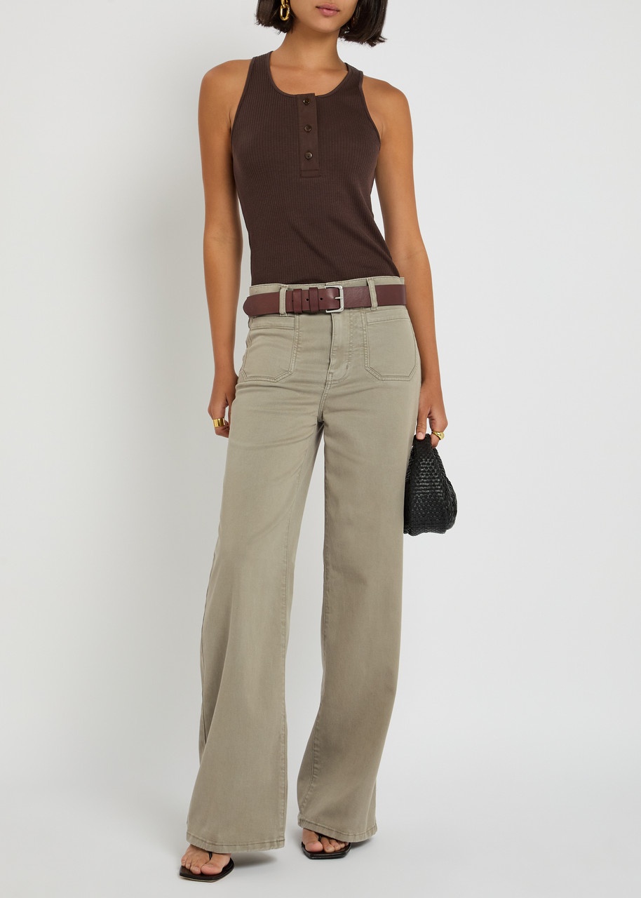 Frame Le Slim Palazzo Wide-leg Jeans - 4
