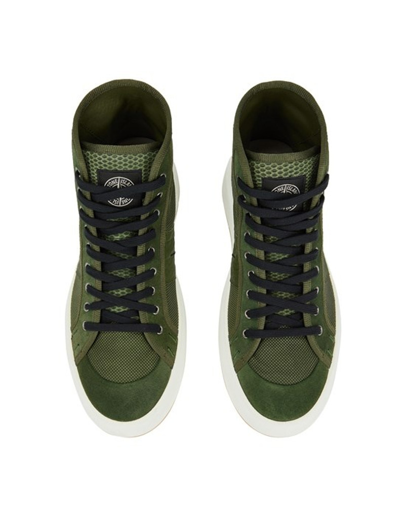 S0440 LEATHER SHOES OLIVE GREEN 3