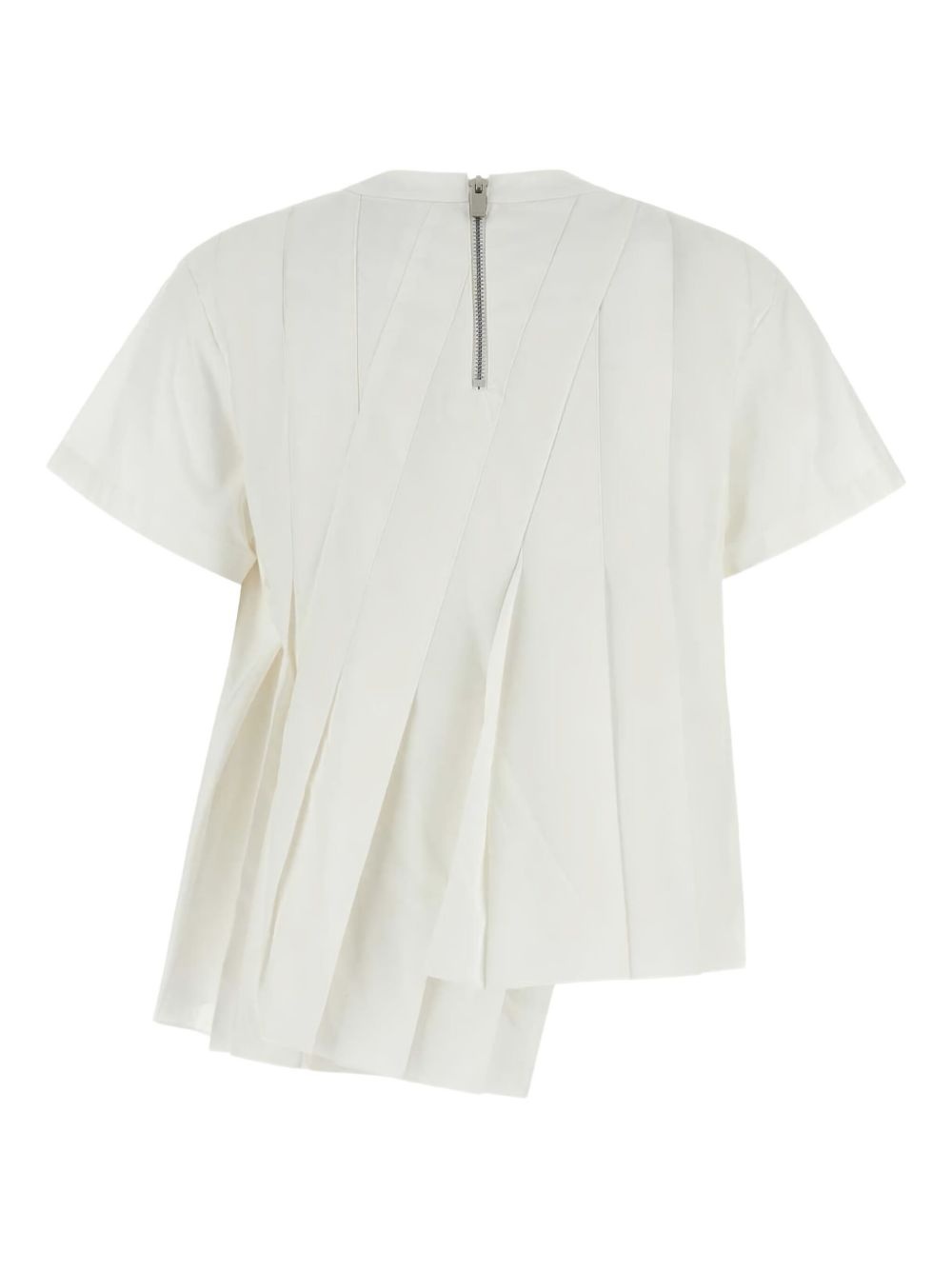 pleated panel pullover - 2