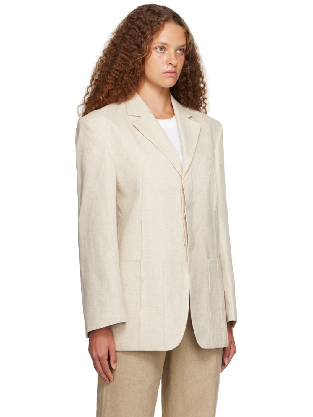 Beige Le Chouchou 'La Veste D'homme' Blazer - 2