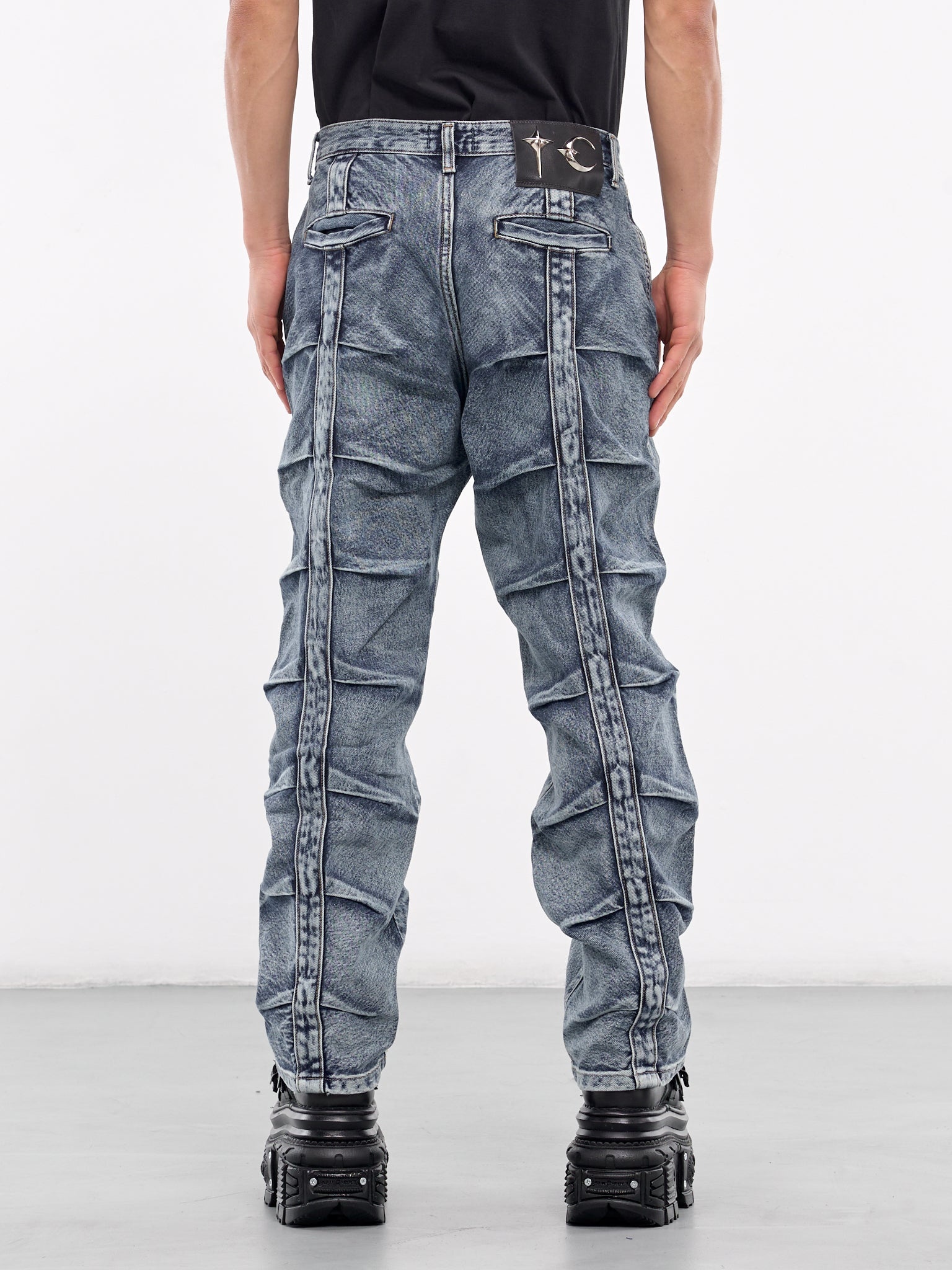 Line GOB Denim Pants - 3