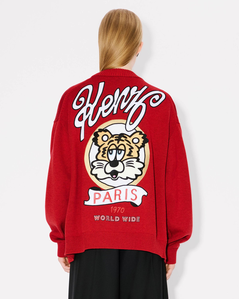 'KENZO VERDY MARKET' genderless cardigan in wool and cotton 4